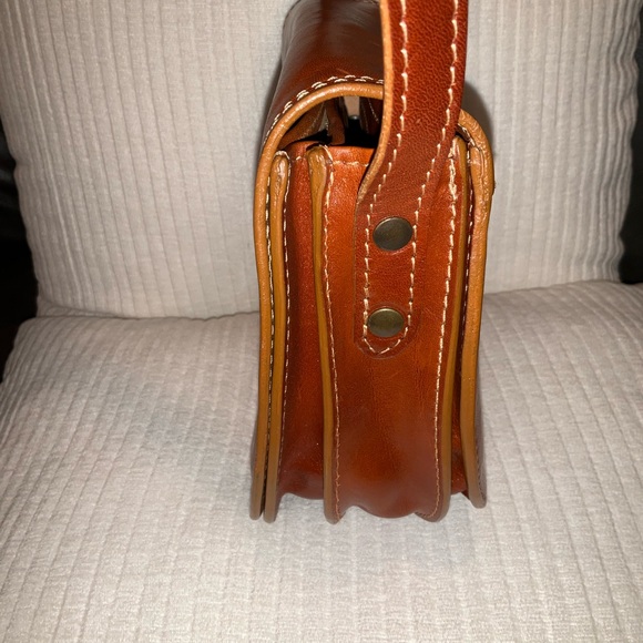 GENUINE LEATHER MADE IN ITALY CROSSBODY BAG - Picture 9 of 15